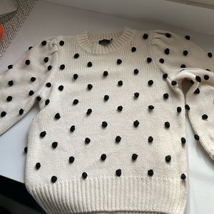 Brand new peplum sweater